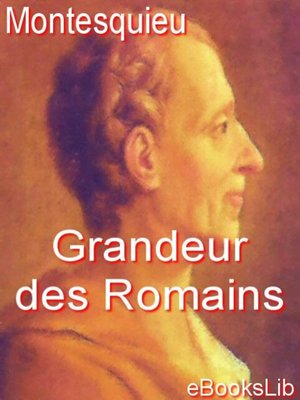 cover image of Grandeur des Romains